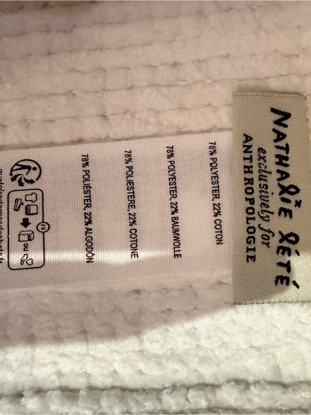 Nathalie Lete Anthropologie Marais Bath Mat! Brand new with tags! - Picture 8 of 10